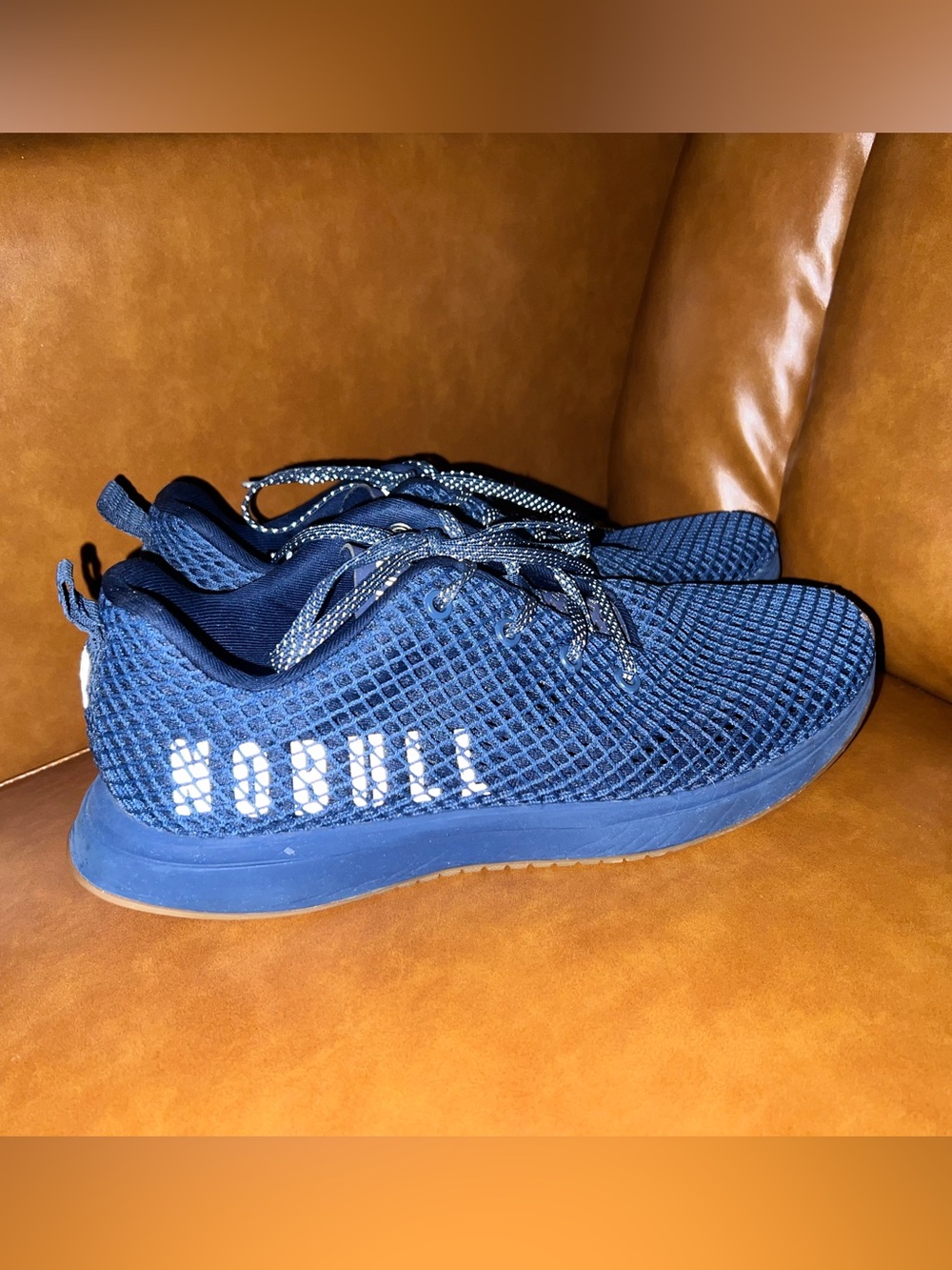 NOBULL All Day Navy Mesh top Runner men’s size 10.5